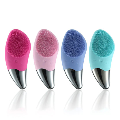 2-in-1 Facial Cleansing and RF Massage Device