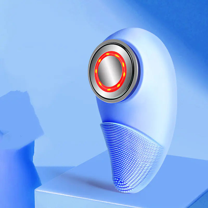 2-in-1 Facial Cleansing and RF Massage Device