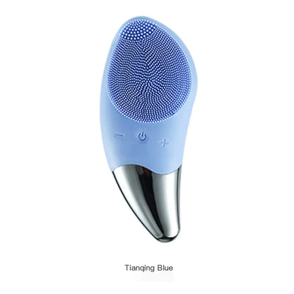 2-in-1 Facial Cleansing and RF Massage Device